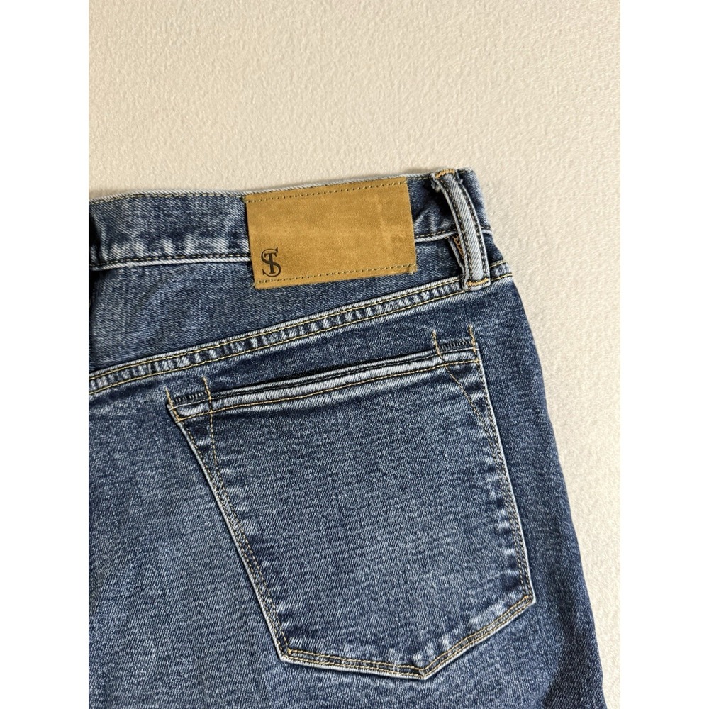 Todd Snyder Slim Men’s Jeans in Faded Blue Denim - Picture 7 of 8